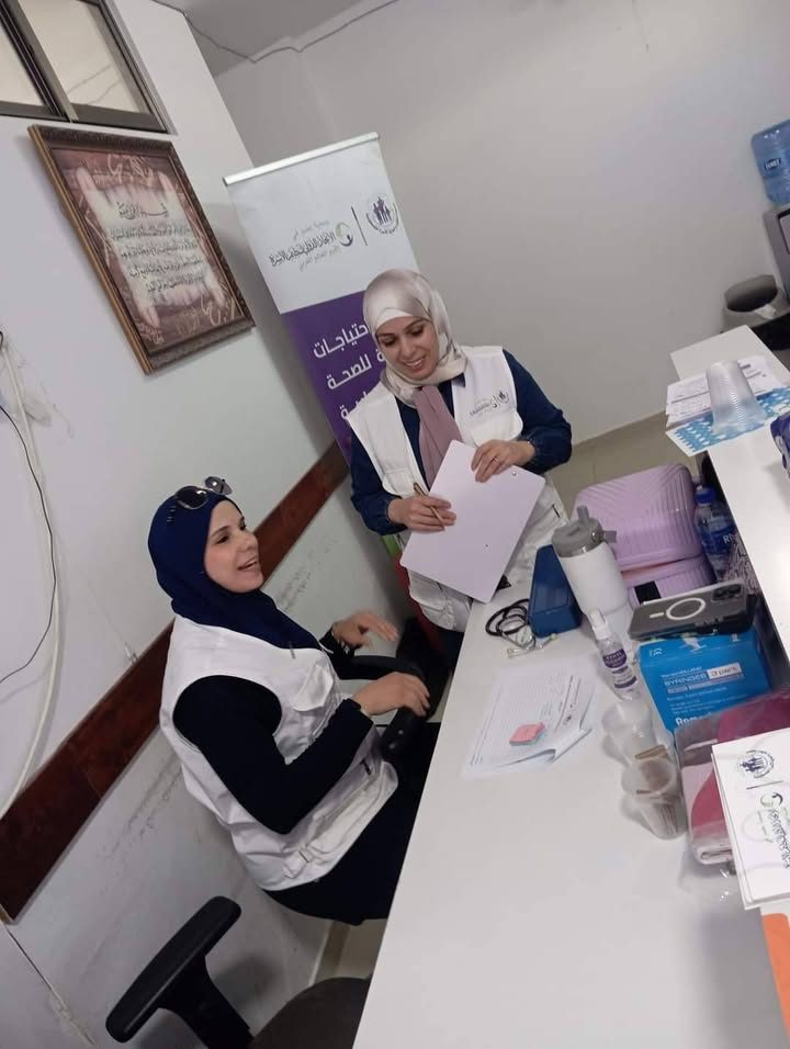 جانب من اليوم الطبي المجاني بمشاركة بين جمعية تنظيم وحماية الأسرة الفلسطينية وبلدية كوبر – صورة 3