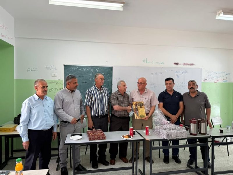 بلدية كوبر ومؤسسات وفعاليات بلدة كوبر تشكر الأستاذ خضر عرار وتكرمه لوصوله سن التقاعد بعد 29 عام من العطاء في… – صورة 4